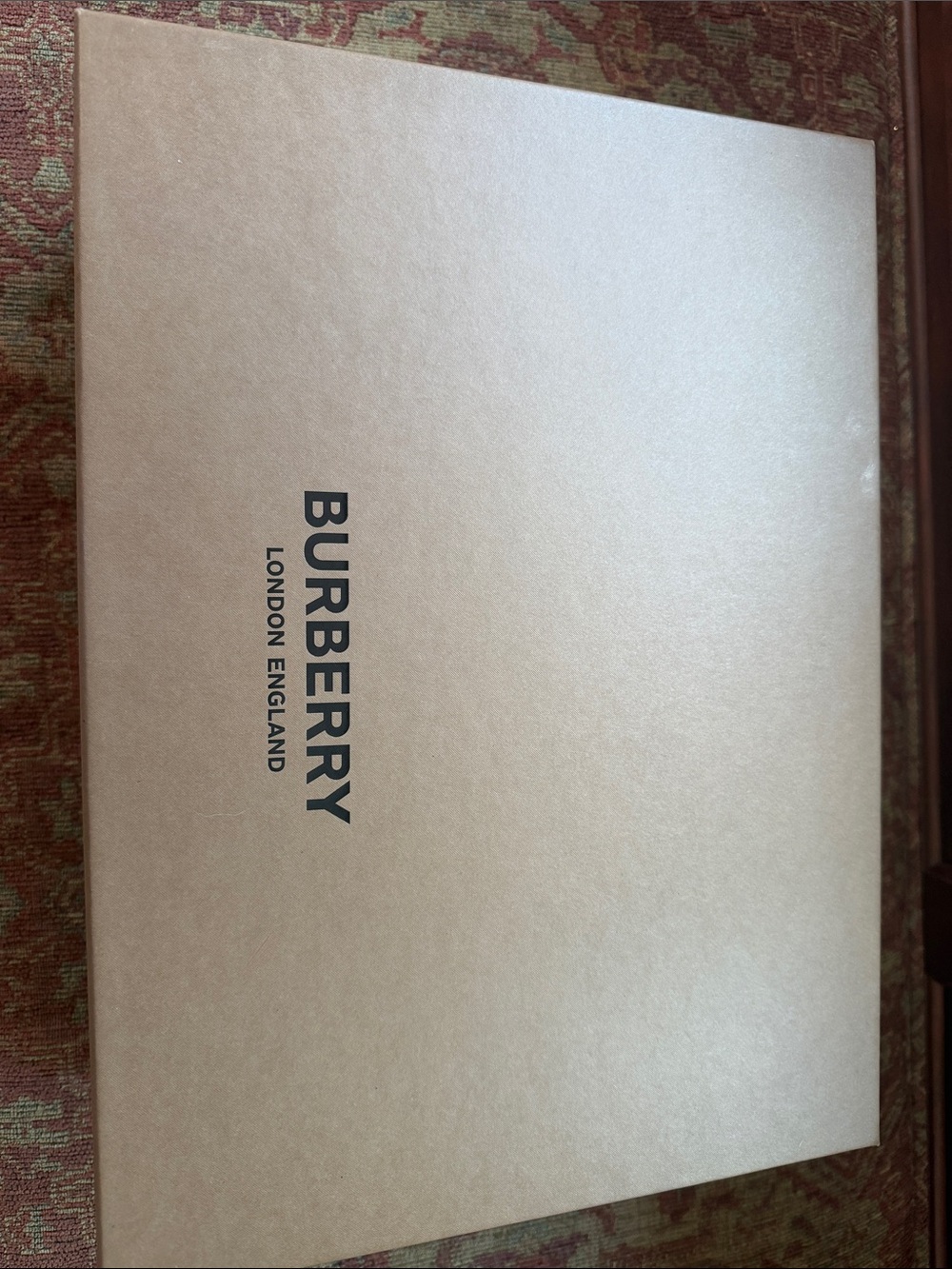 Burberry Leopard-Pattern Sneakers in Black and Brown - Picture 3 of 5